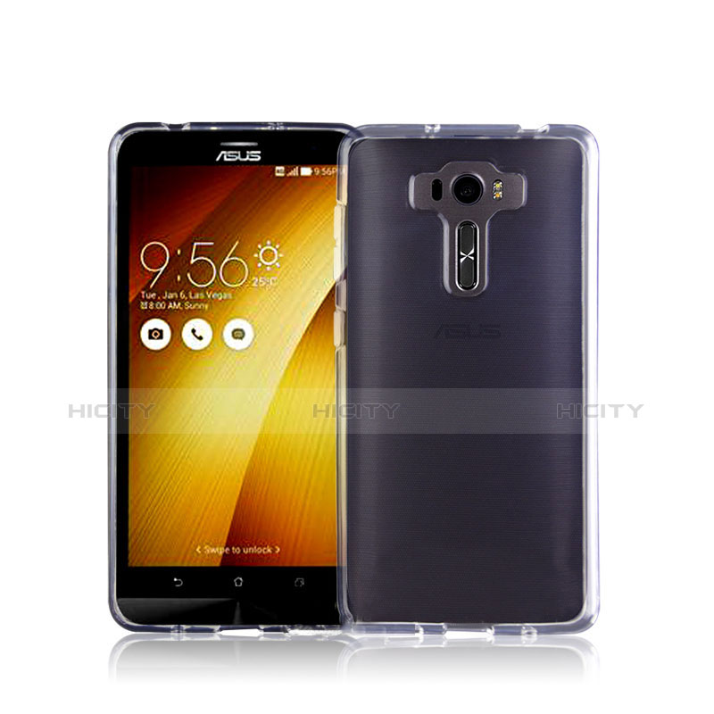 Coque Ultra Fine Silicone Souple Transparente pour Asus Zenfone 3 Deluxe ZS570KL ZS550ML Clair Plus