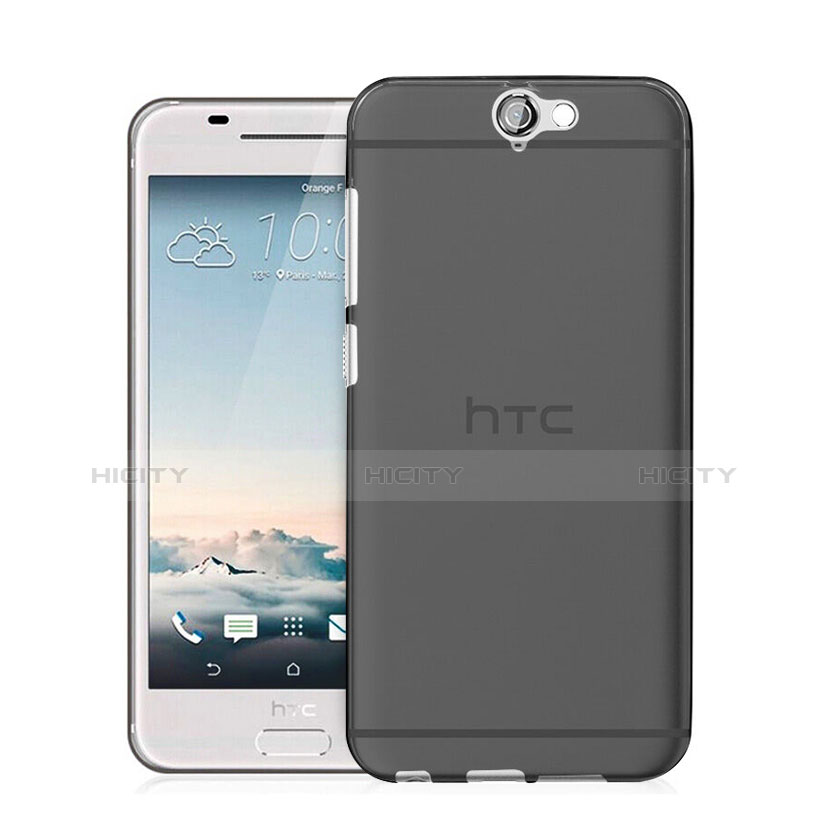 Coque Ultra Fine Silicone Souple Transparente pour HTC One A9 Gris Plus