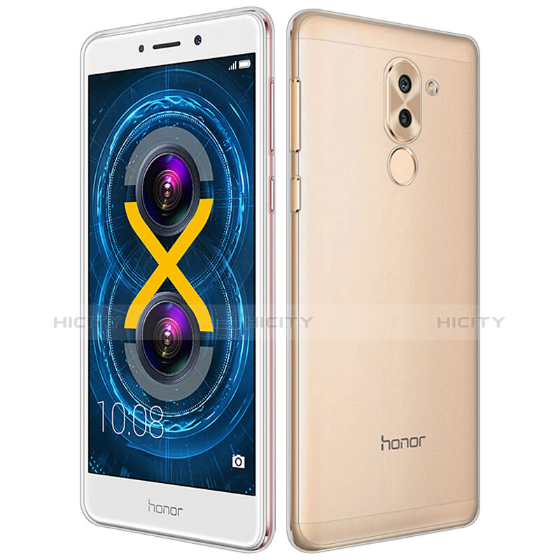 Coque Ultra Fine Silicone Souple Transparente pour Huawei Honor 6X Clair Plus