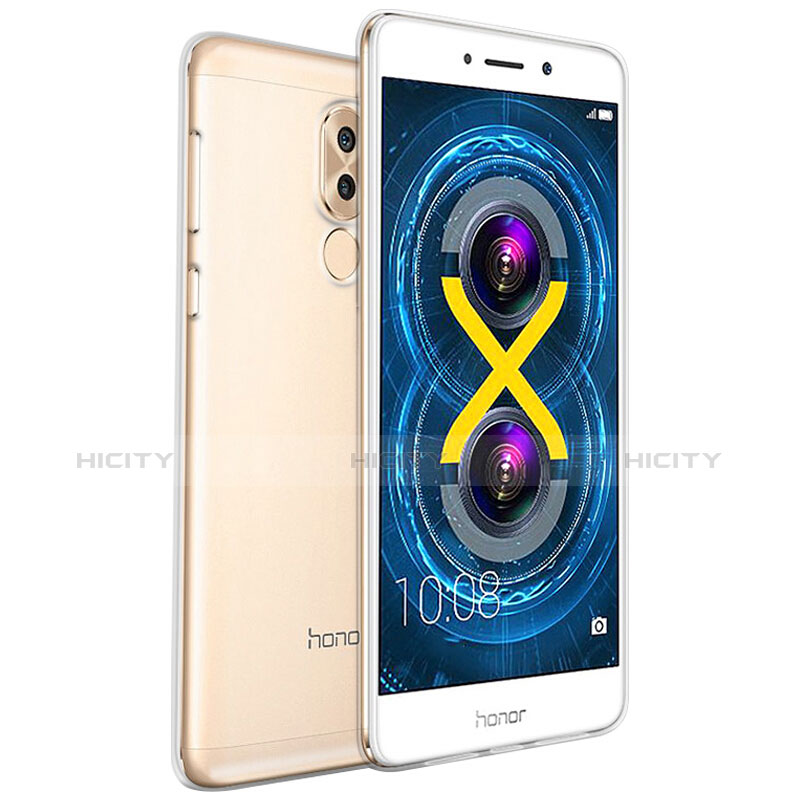 Coque Ultra Fine Silicone Souple Transparente pour Huawei Honor 6X Clair Plus