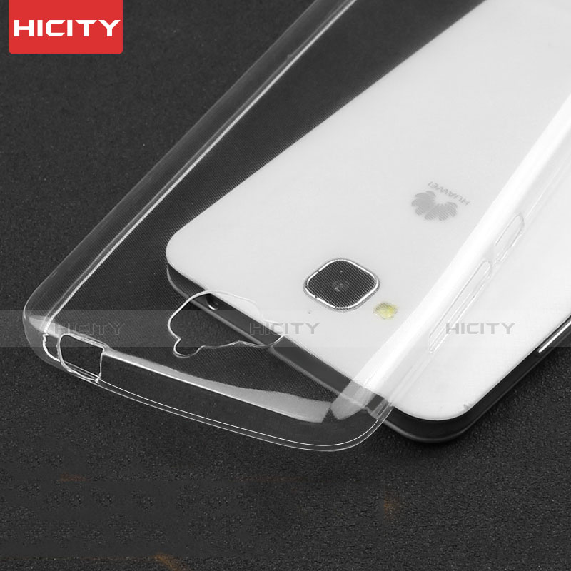 Coque Ultra Fine Silicone Souple Transparente pour Huawei Y6 Pro Clair Plus