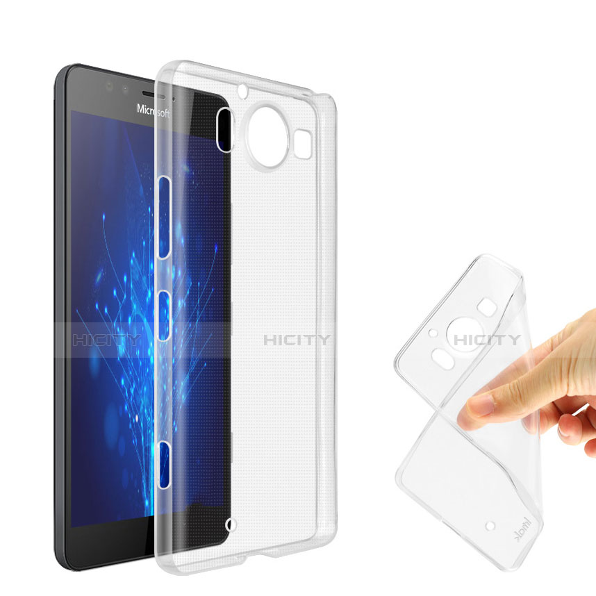 Coque Ultra Fine Silicone Souple Transparente pour Microsoft Lumia 950 Clair Plus