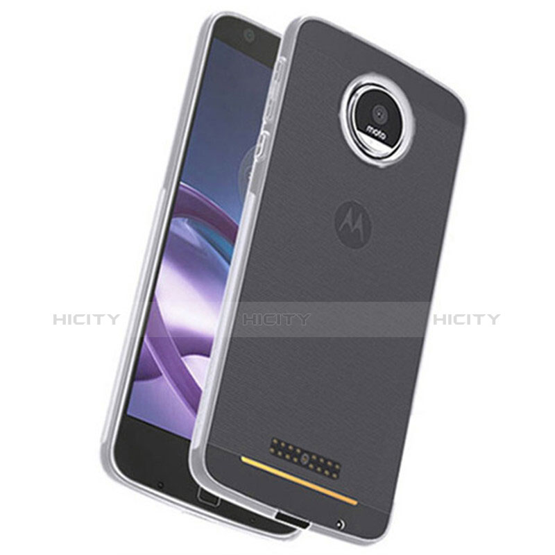 Coque Ultra Fine Silicone Souple Transparente pour Motorola Moto Z Play Clair Plus