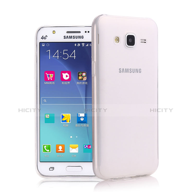 Coque Ultra Fine Silicone Souple Transparente pour Samsung Galaxy J7 SM-J700F J700H Clair Plus