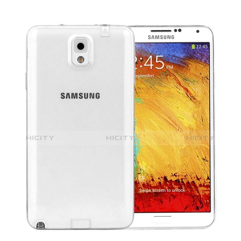 Coque Ultra Fine Silicone Souple Transparente pour Samsung Galaxy Note 3 N9000 Clair Plus