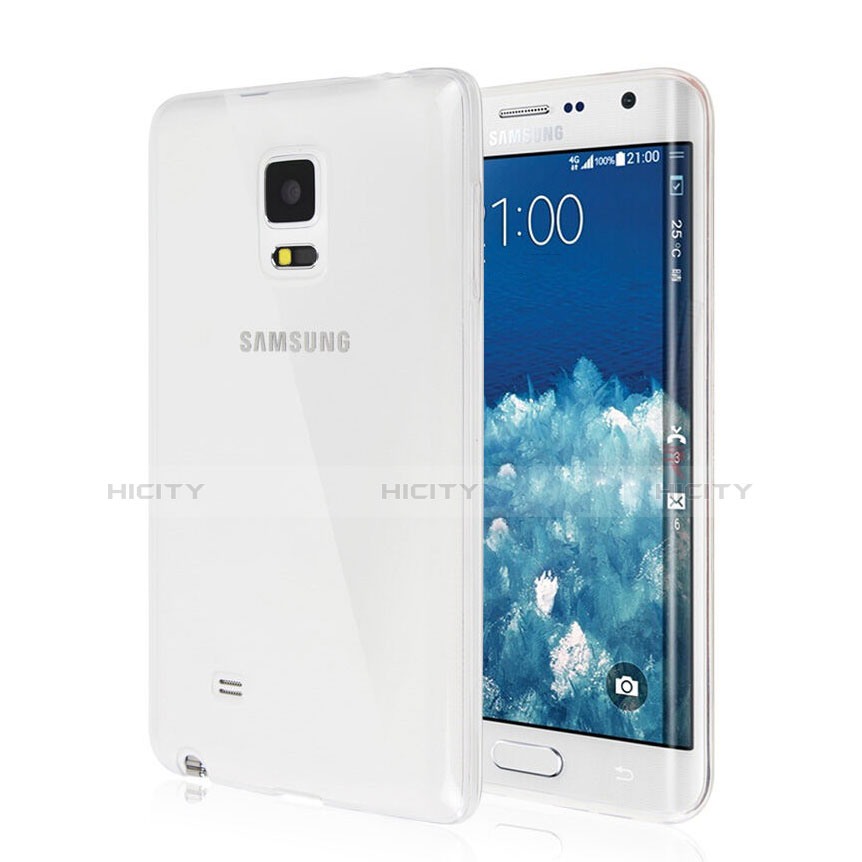 Coque Ultra Fine Silicone Souple Transparente pour Samsung Galaxy Note Edge SM-N915F Clair Plus