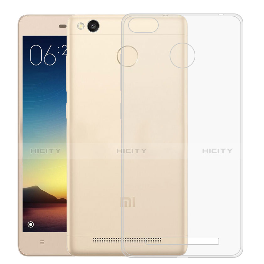 Coque Ultra Fine Silicone Souple Transparente pour Xiaomi Redmi 3 Pro Clair Plus