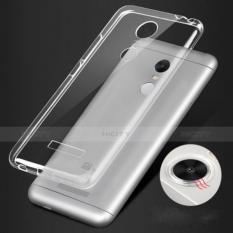 Coque Ultra Fine Silicone Souple Transparente pour Xiaomi Redmi Note 3 Clair Plus