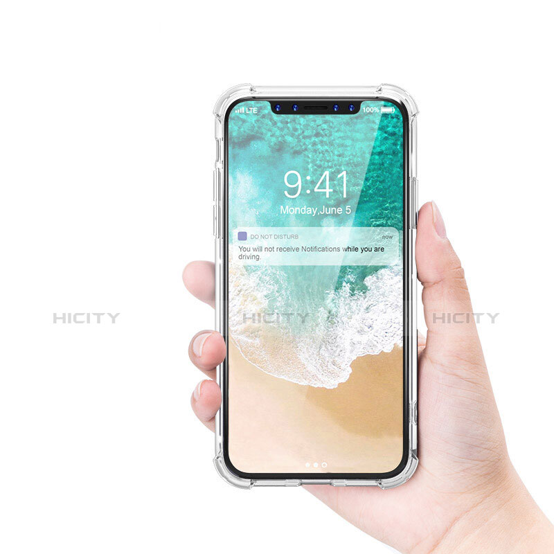 Coque Ultra Fine Silicone Souple Transparente T01 pour Apple iPhone Xs Clair Plus