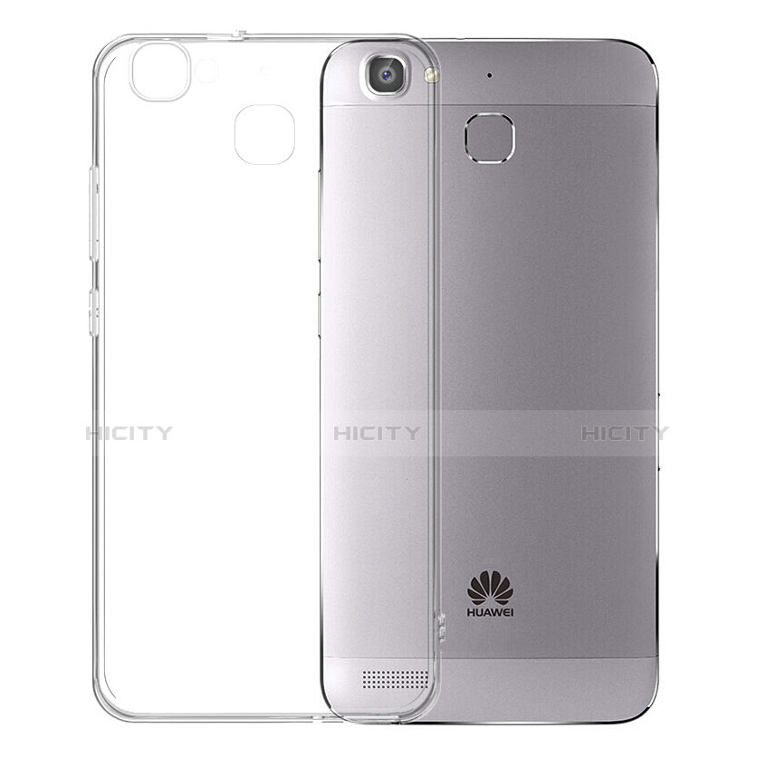 Coque Ultra Fine Silicone Souple Transparente T02 pour Huawei P8 Lite Smart Gris Plus