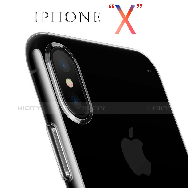 Coque Ultra Fine Silicone Souple Transparente T06 pour Apple iPhone X Clair Plus