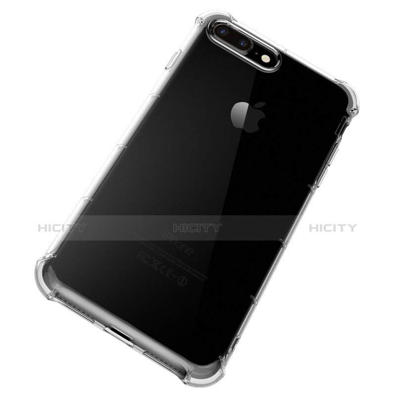 Coque Ultra Fine Silicone Souple Transparente T10 pour Apple iPhone 8 Plus Clair Plus