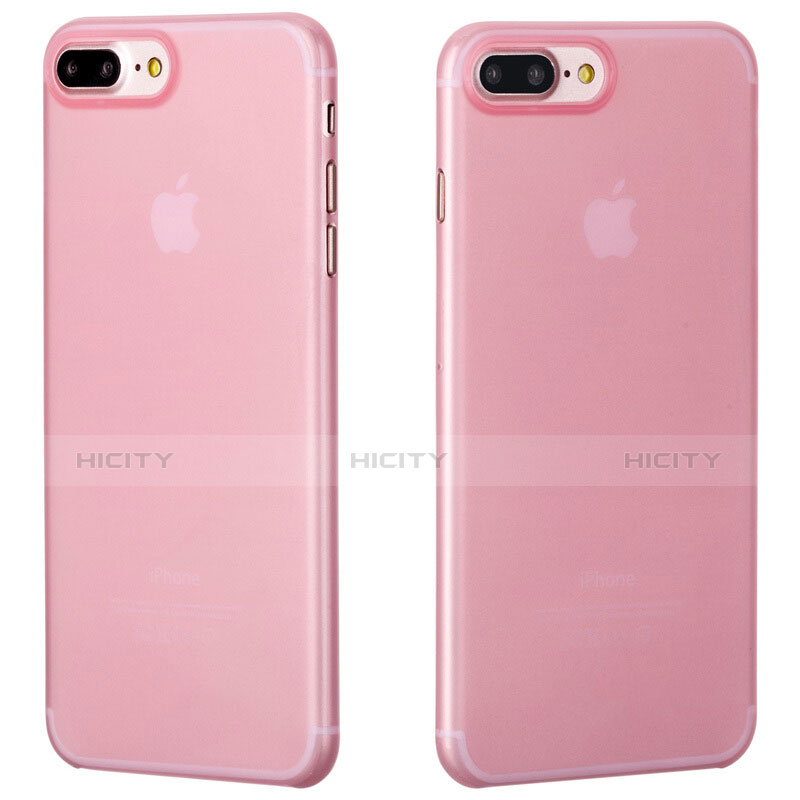 Coque Ultra Fine Silicone Souple Transparente T11 pour Apple iPhone 7 Plus Rose Plus