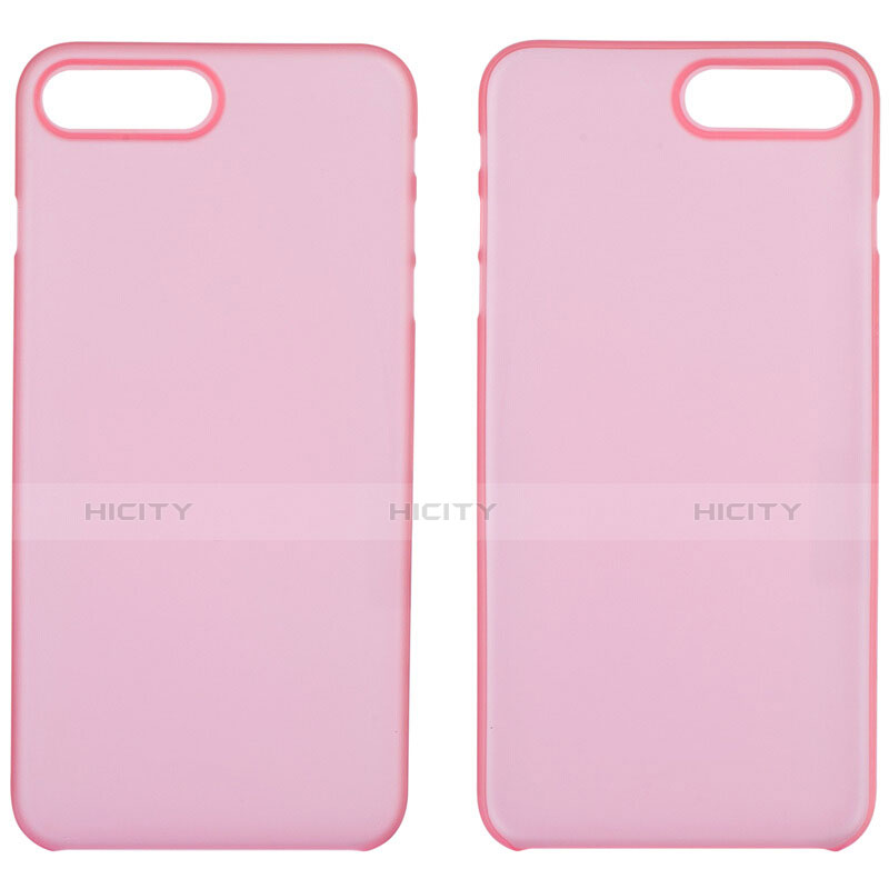 Coque Ultra Fine Silicone Souple Transparente T11 pour Apple iPhone 7 Plus Rose Plus