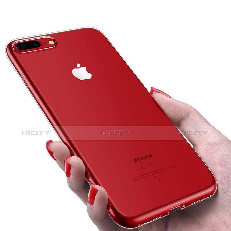 Coque Ultra Fine Silicone Souple Transparente T21 pour Apple iPhone 8 Plus Clair Plus