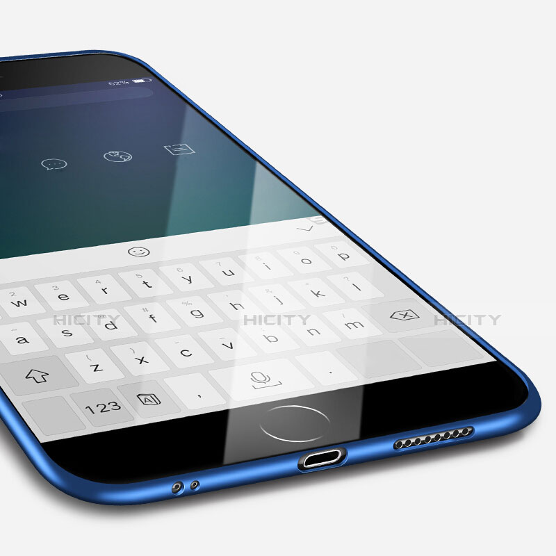 Coque Ultra Fine Silicone Souple U05 pour Apple iPhone 6S Plus Bleu Plus