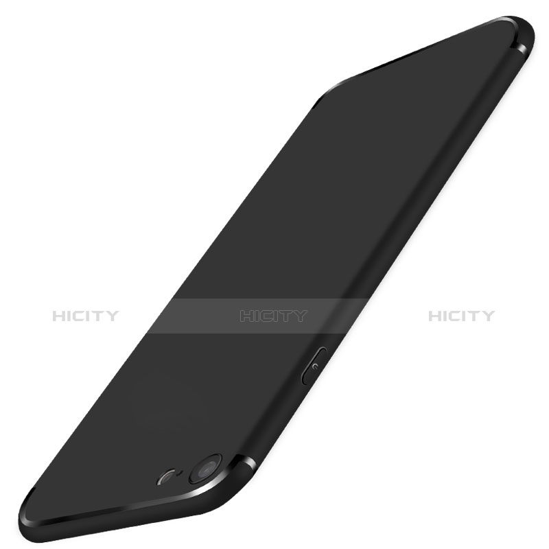 Coque Ultra Fine Silicone Souple U07 pour Apple iPhone 6S Noir Plus