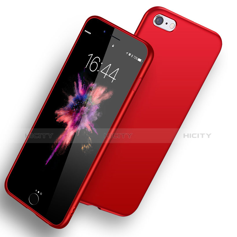 Coque Ultra Fine Silicone Souple U10 pour Apple iPhone 6 Rouge Plus