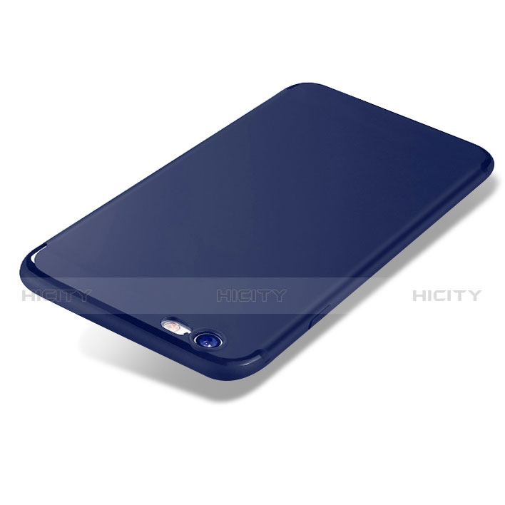 Coque Ultra Fine Silicone Souple U11 pour Apple iPhone 6 Bleu Plus