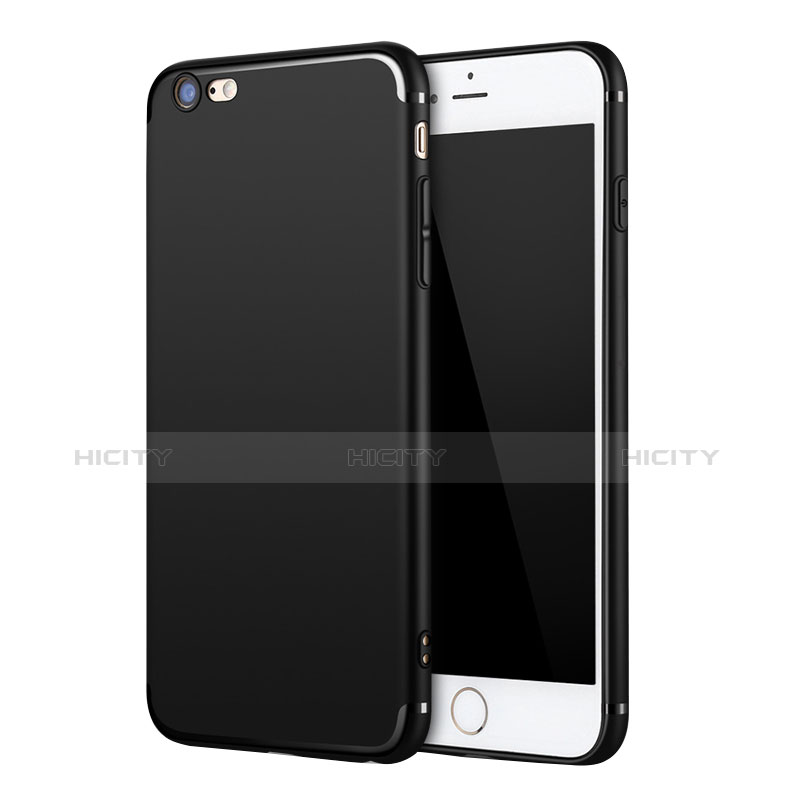 Coque Ultra Fine Silicone Souple U11 pour Apple iPhone 6 Noir Plus