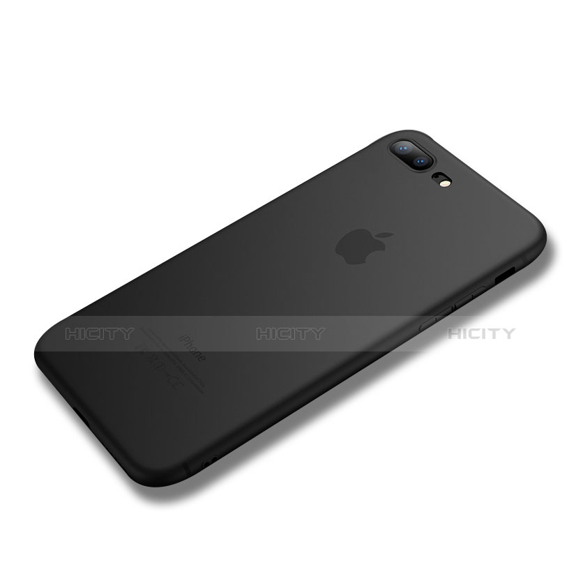 Coque Ultra Fine Silicone Souple Z03 pour Apple iPhone 7 Plus Noir Plus