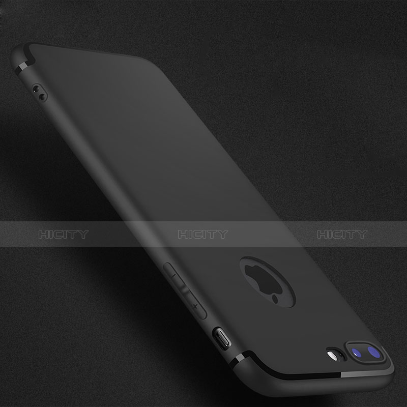 Coque Ultra Fine Silicone Souple Z05 pour Apple iPhone 7 Plus Noir Plus