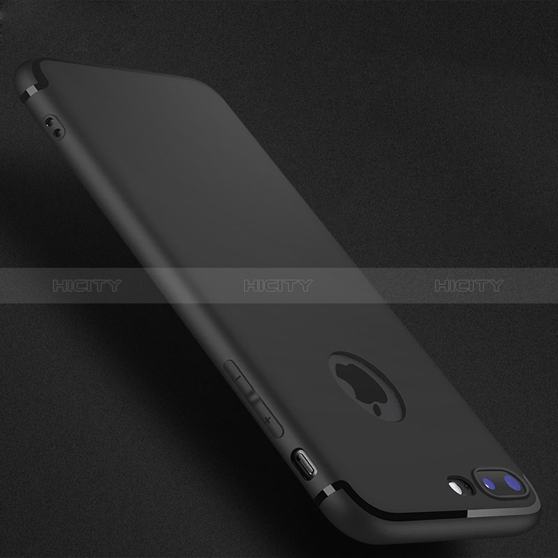 Coque Ultra Fine Silicone Souple Z05 pour Apple iPhone 8 Plus Noir Plus