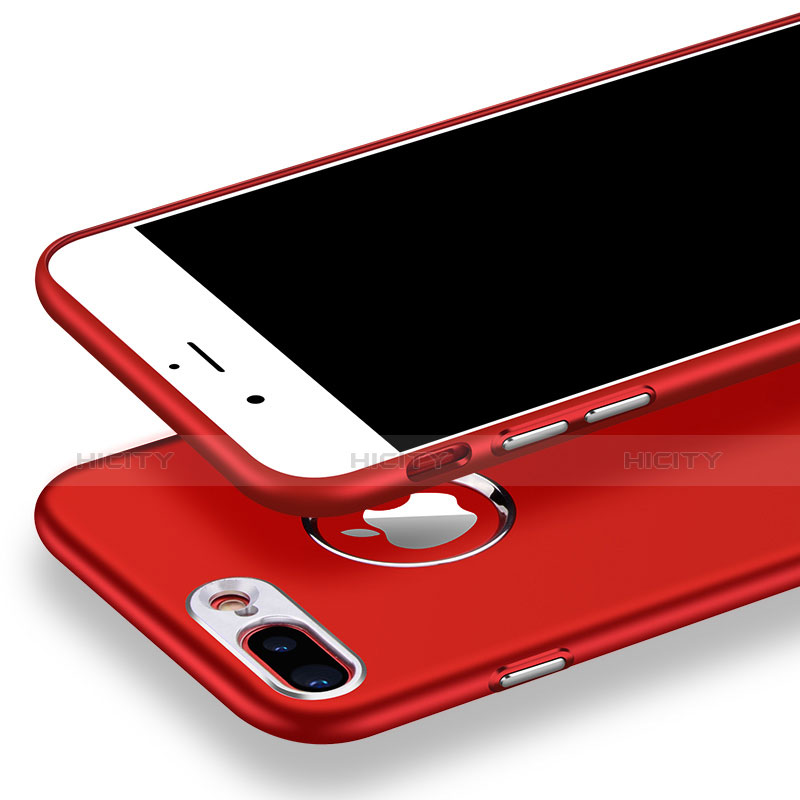 Coque Ultra Fine Silicone Souple Z06 pour Apple iPhone 7 Plus Rouge Plus