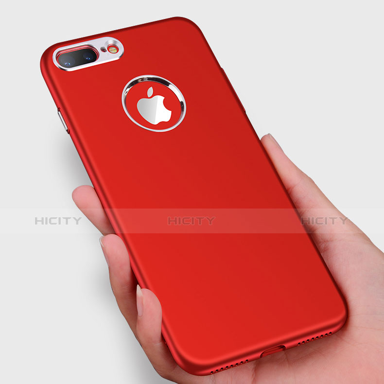 Coque Ultra Fine Silicone Souple Z06 pour Apple iPhone 7 Plus Rouge Plus