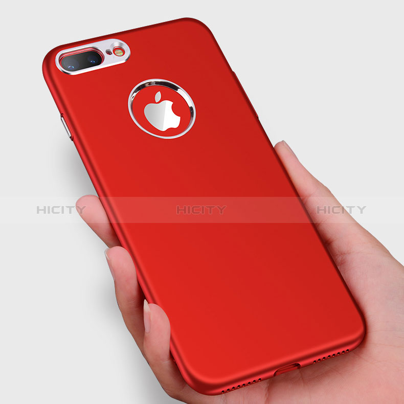 Coque Ultra Fine Silicone Souple Z06 pour Apple iPhone 8 Plus Rouge Plus