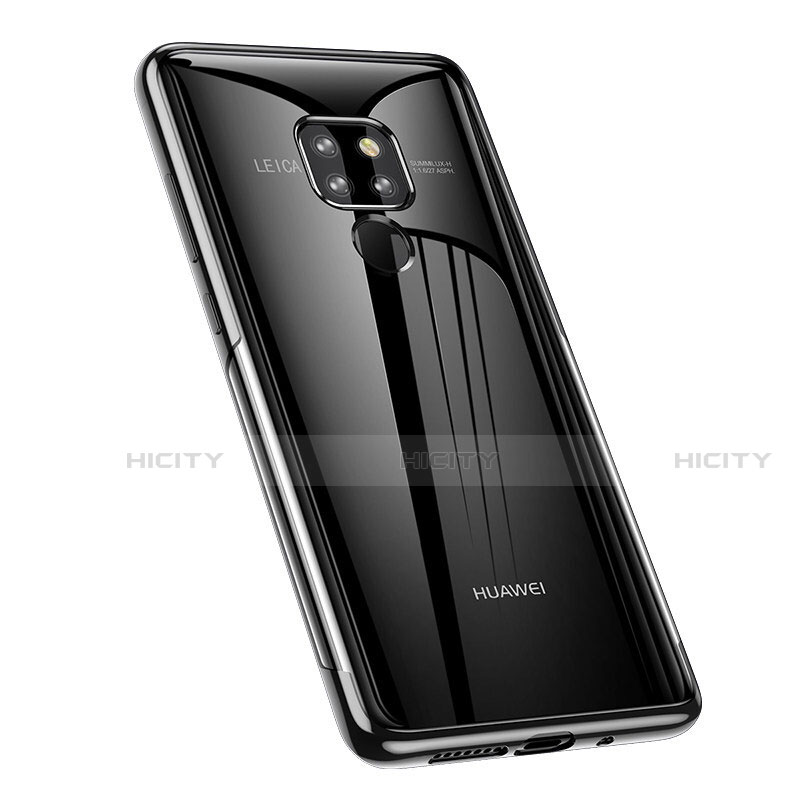 Coque Ultra Fine TPU Souple Housse Etui Transparente A02 pour Huawei Mate 20 Noir Plus