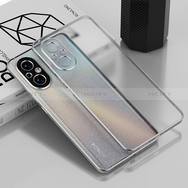 Coque Ultra Fine TPU Souple Housse Etui Transparente AN1 pour Huawei Honor 50 SE 5G Argent Plus