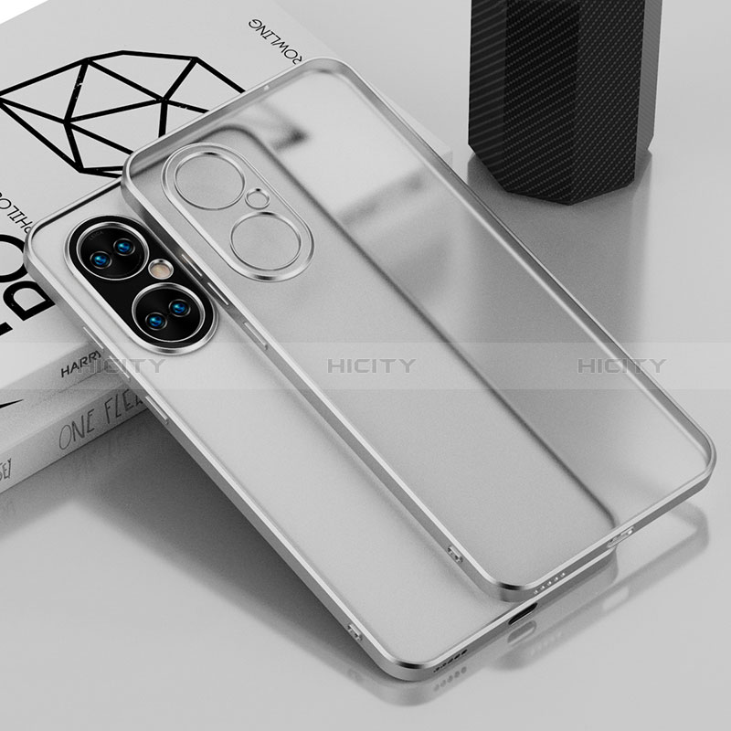 Coque Ultra Fine TPU Souple Housse Etui Transparente AN1 pour Huawei P50 Argent Plus