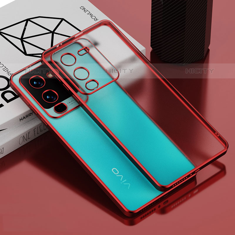 Coque Ultra Fine TPU Souple Housse Etui Transparente AN1 pour Vivo V25 Pro 5G Plus