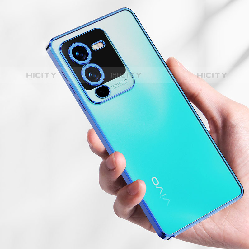 Coque Ultra Fine TPU Souple Housse Etui Transparente AN1 pour Vivo V25 Pro 5G Plus