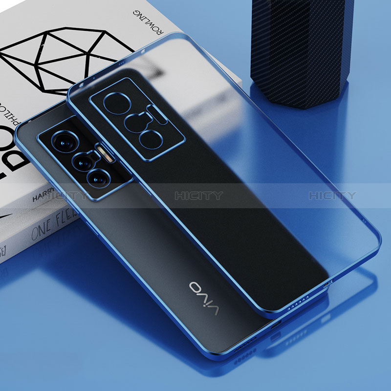 Coque Ultra Fine TPU Souple Housse Etui Transparente AN1 pour Vivo X70 5G Plus
