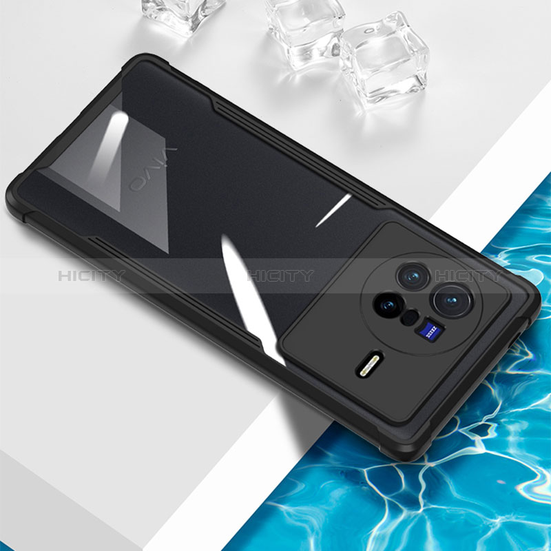 Coque Ultra Fine TPU Souple Housse Etui Transparente BH1 pour Vivo X80 5G Plus