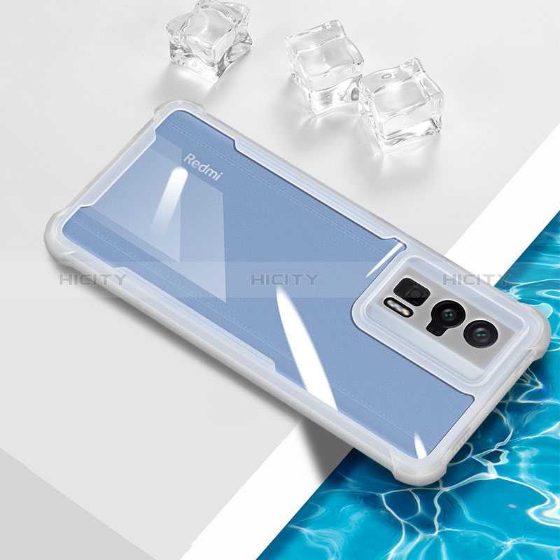 Coque Ultra Fine TPU Souple Housse Etui Transparente BH1 pour Xiaomi Redmi K60 5G Blanc Plus