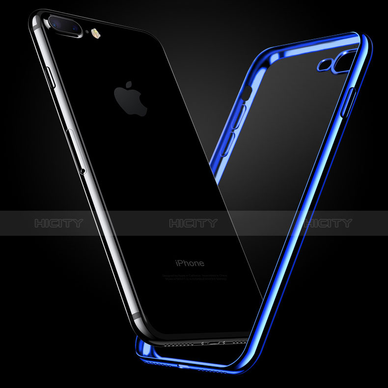 Coque Ultra Fine TPU Souple Housse Etui Transparente C02 pour Apple iPhone 8 Plus
