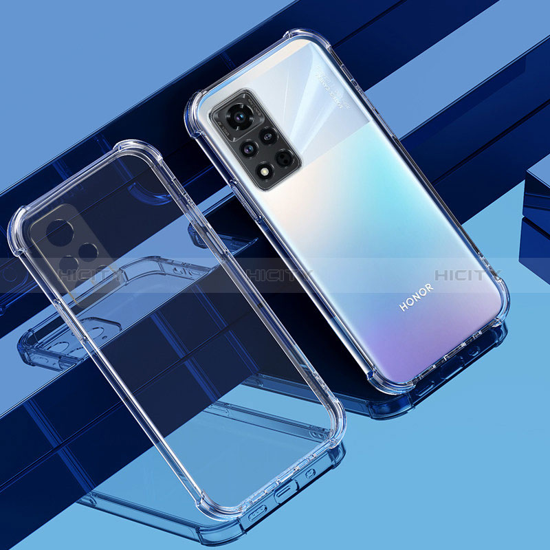 Coque Ultra Fine TPU Souple Housse Etui Transparente D01 pour Huawei Honor V40 5G Clair Plus