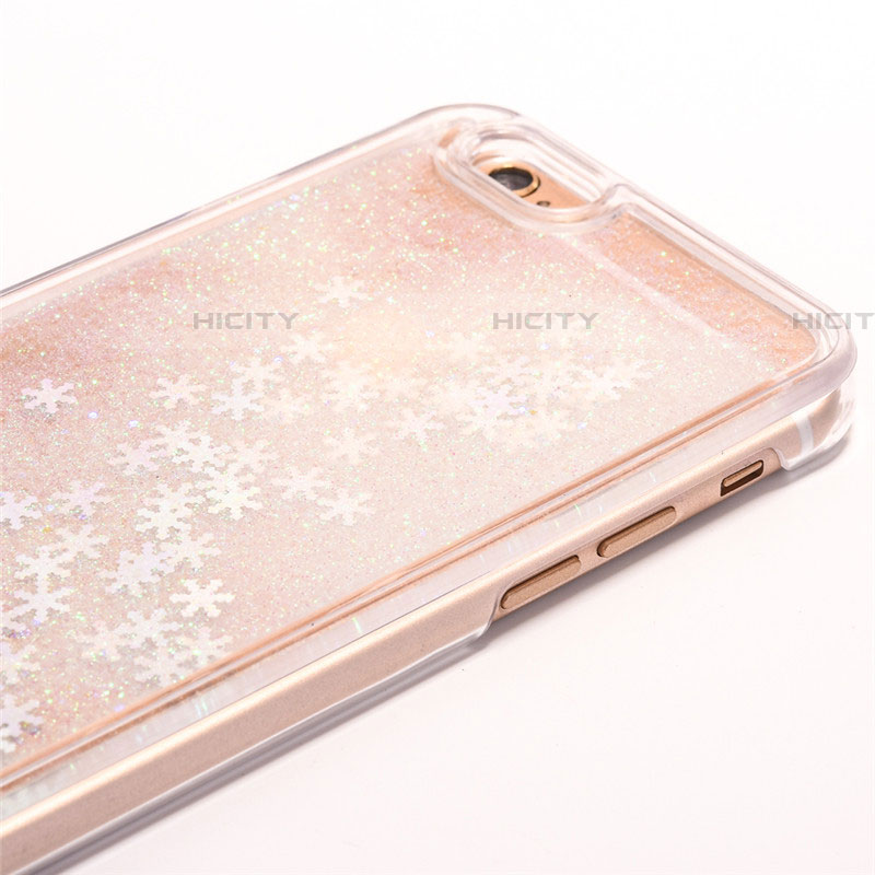 Coque Ultra Fine TPU Souple Housse Etui Transparente Fleurs T01 pour Apple iPhone 6 Plus