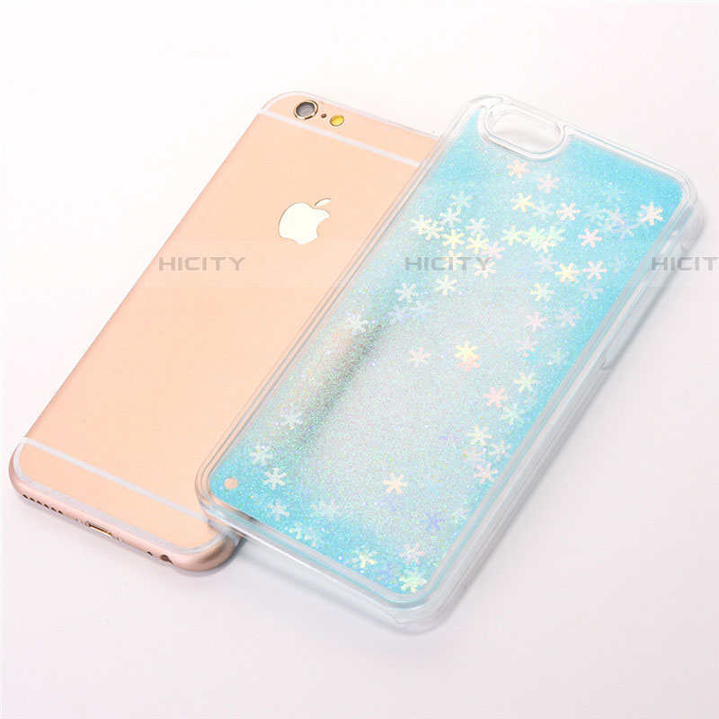 Coque Ultra Fine TPU Souple Housse Etui Transparente Fleurs T01 pour Apple iPhone 6 Plus