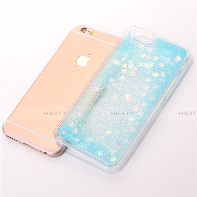 Coque Ultra Fine TPU Souple Housse Etui Transparente Fleurs T01 pour Apple iPhone 6S Plus