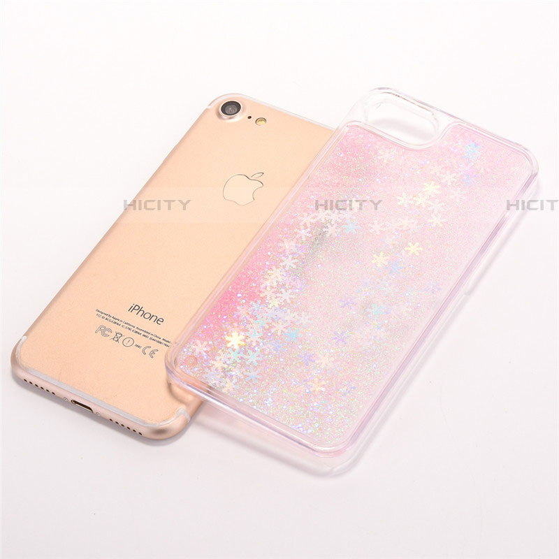 Coque Ultra Fine TPU Souple Housse Etui Transparente Fleurs T01 pour Apple iPhone 8 Plus