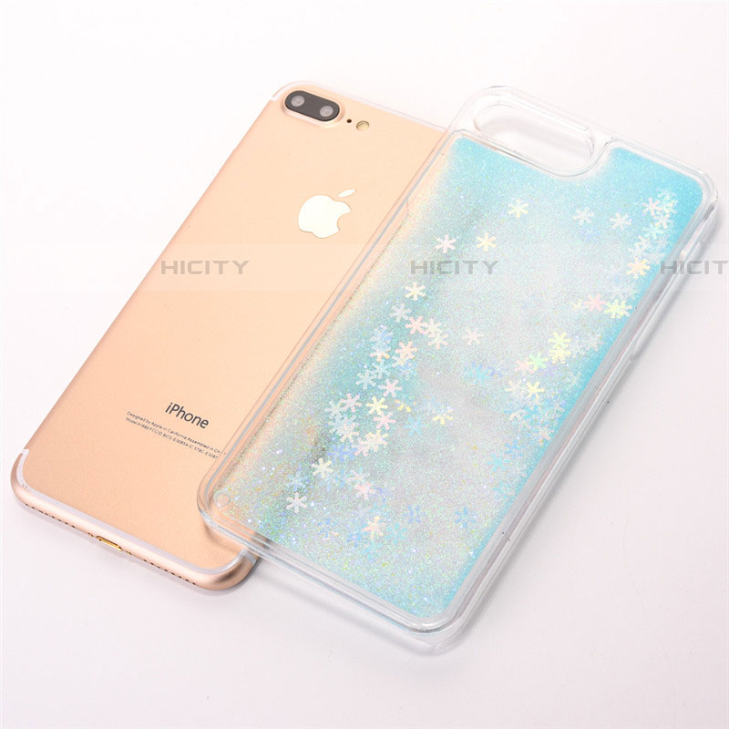 Coque Ultra Fine TPU Souple Housse Etui Transparente Fleurs T01 pour Apple iPhone 8 Plus Plus