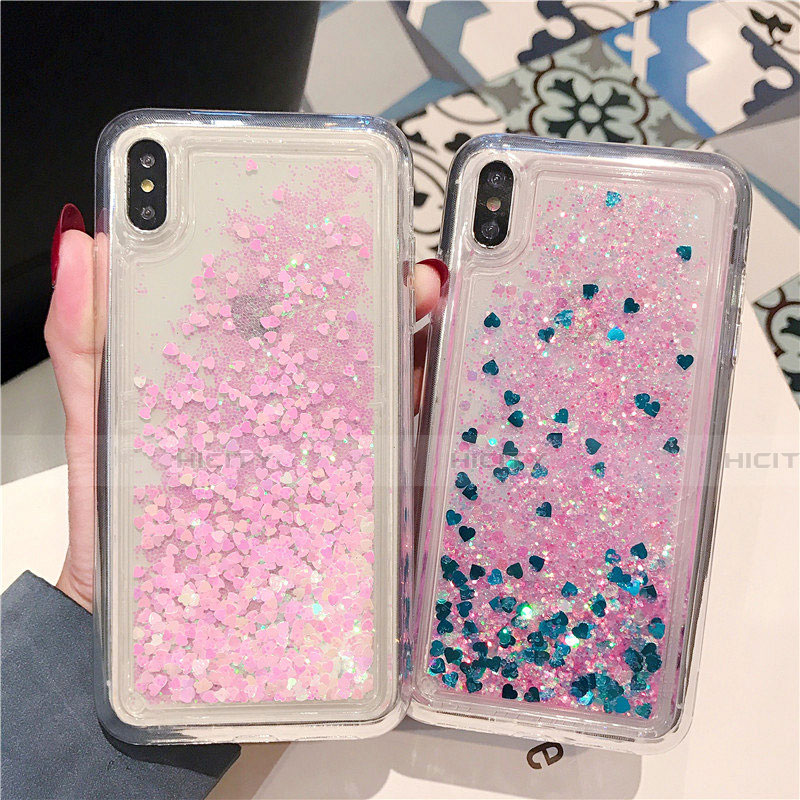 Coque Ultra Fine TPU Souple Housse Etui Transparente Fleurs T02 pour Apple iPhone X Plus