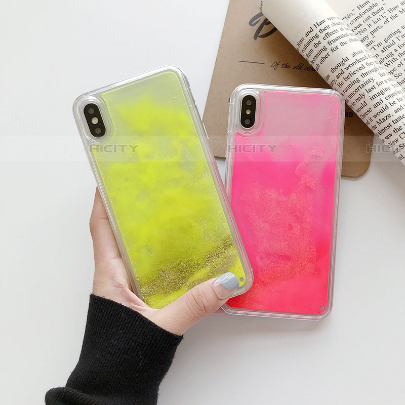 Coque Ultra Fine TPU Souple Housse Etui Transparente Fleurs T12 pour Apple iPhone Xs Plus