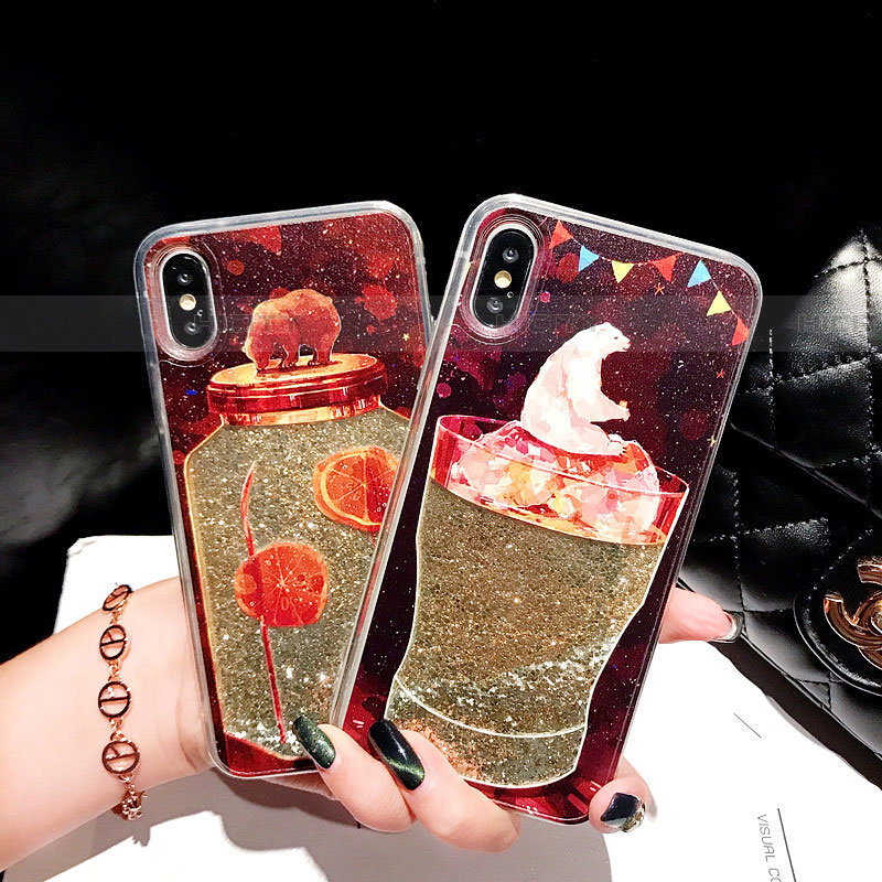 Coque Ultra Fine TPU Souple Housse Etui Transparente Fleurs T16 pour Apple iPhone Xs Plus