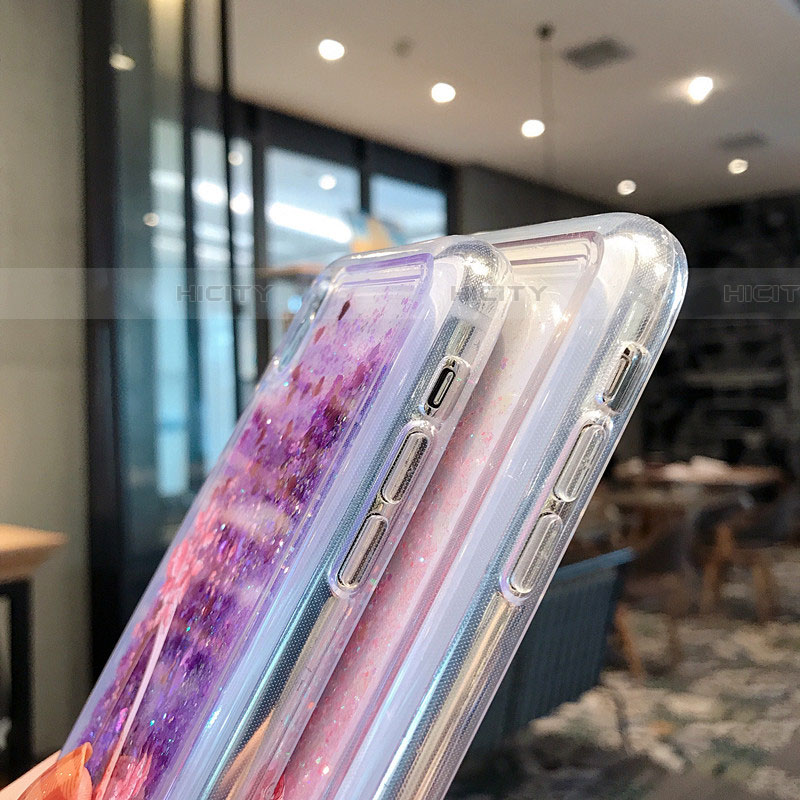 Coque Ultra Fine TPU Souple Housse Etui Transparente Fleurs T21 pour Apple iPhone XR Plus