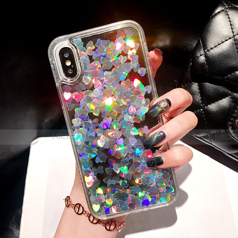 Coque Ultra Fine TPU Souple Housse Etui Transparente Fleurs T26 pour Apple iPhone Xs Max Mixte Plus